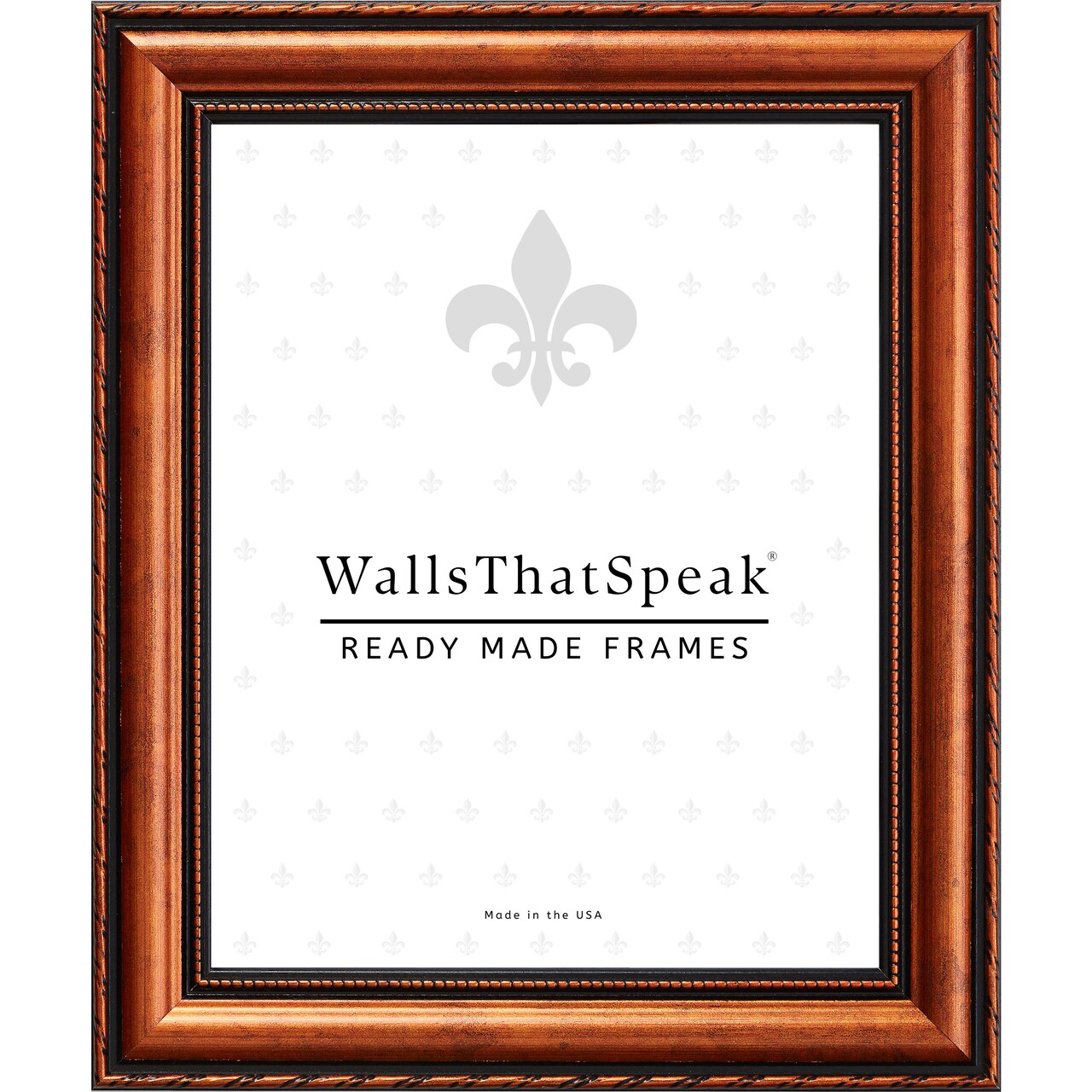 20x20 Picture Frame, Victoria 1.375 Inch Wood Moulding, Wall Display Frame for Art, Posters, or Photos by wallsthatspeak